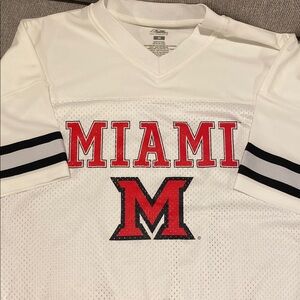 Miami White & Red Men’s Jersey Shirt